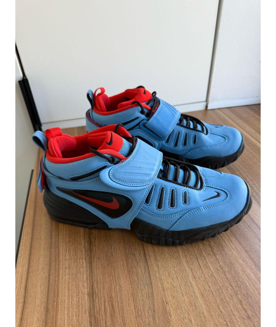 NIKE Голубые высокие кроссовки / кеды, фото 2