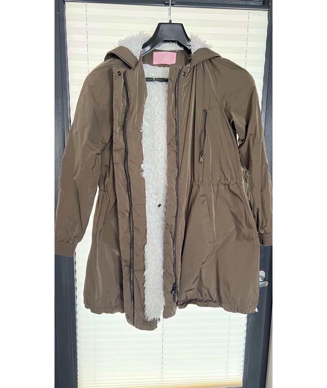 GIAMBA Хаки парка, фото 4