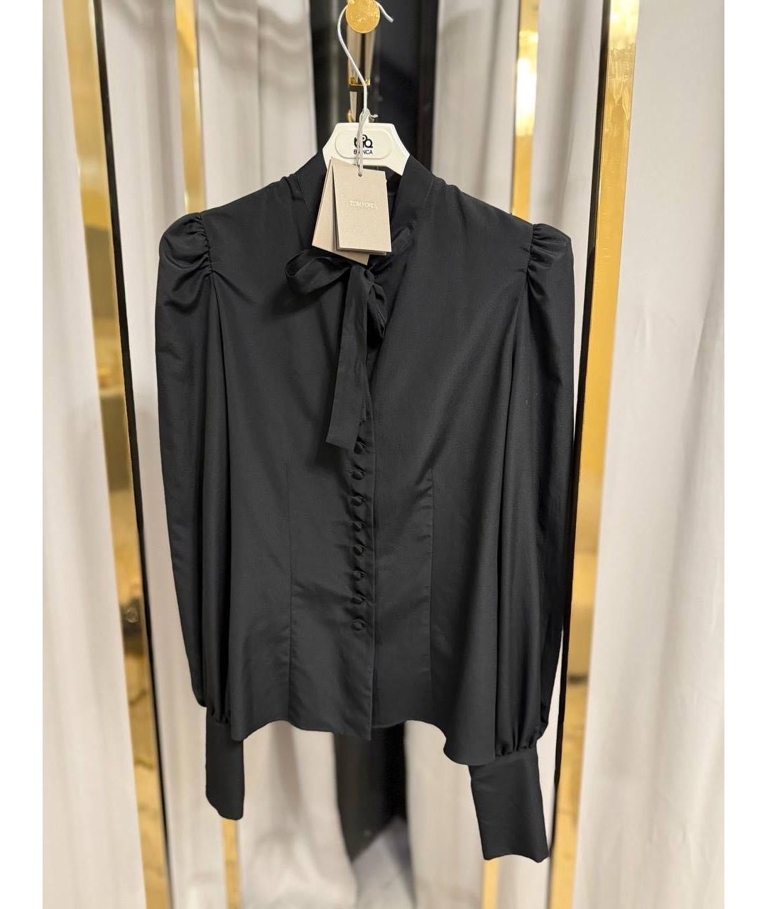 TOM FORD Черная блузы, фото 5