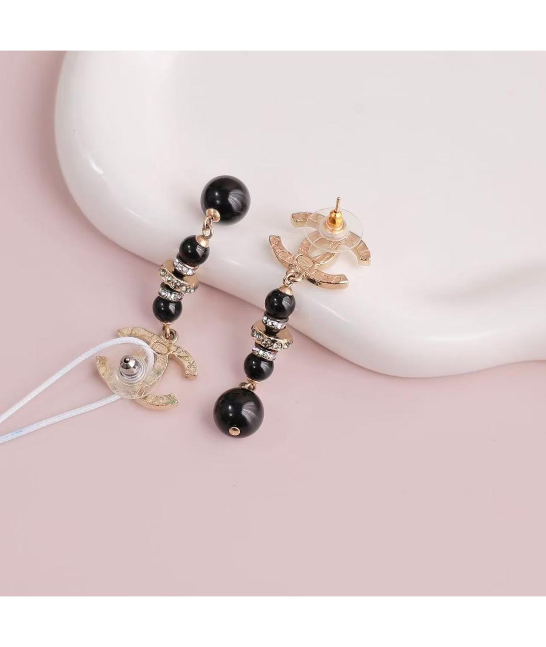 CHANEL Металлические серьги, фото 3
