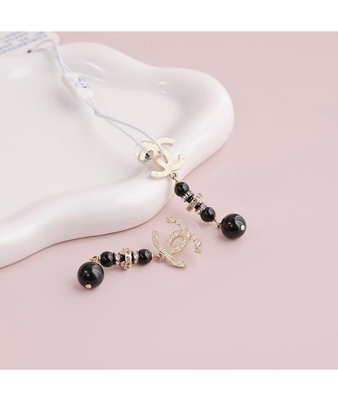 CHANEL Металлические серьги, фото 2