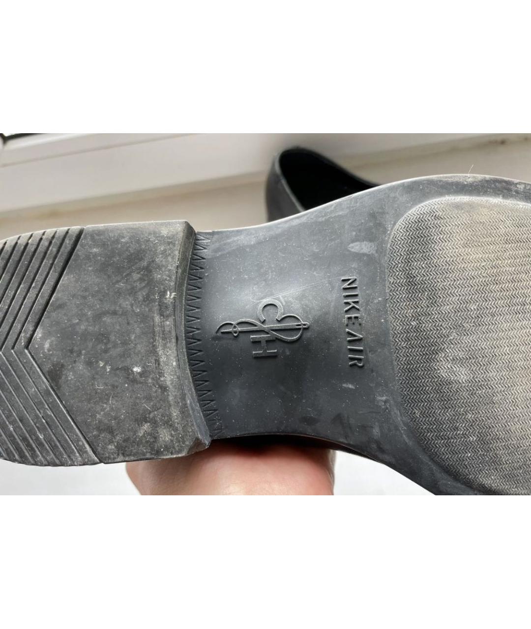 COLE HAAN Черные кожаные низкие ботинки, фото 6