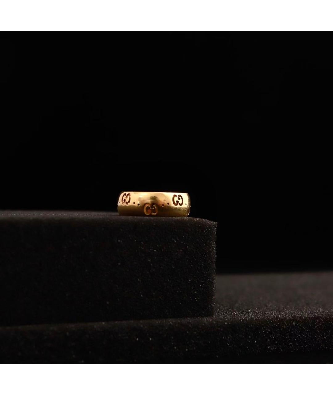 GUCCI Золотое кольцо из желтого золота, фото 5