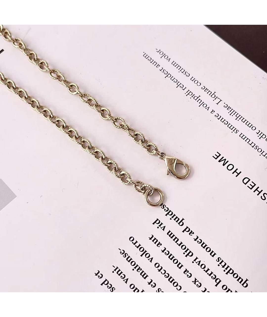 CHANEL Золотое колье, фото 5