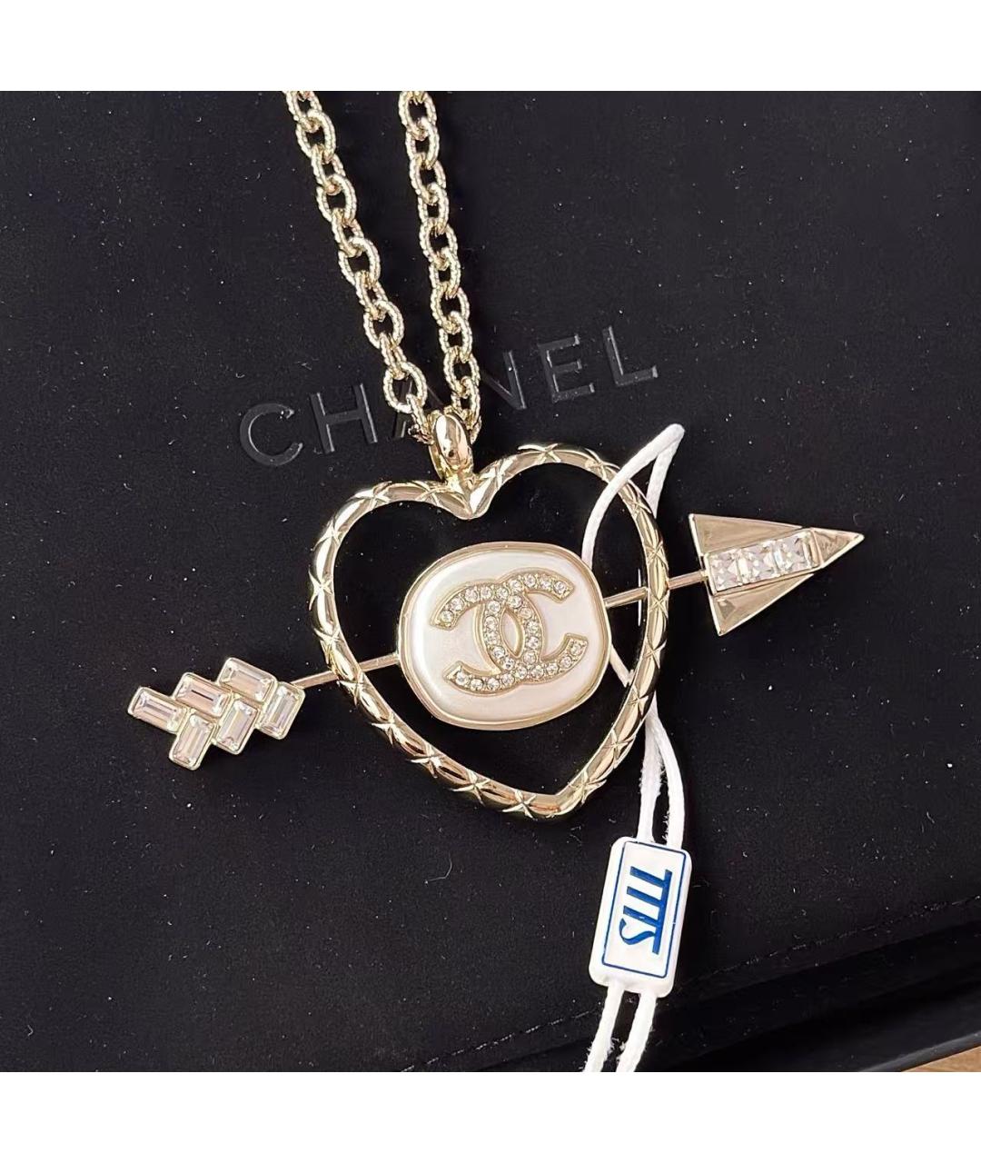 CHANEL Золотое колье, фото 2