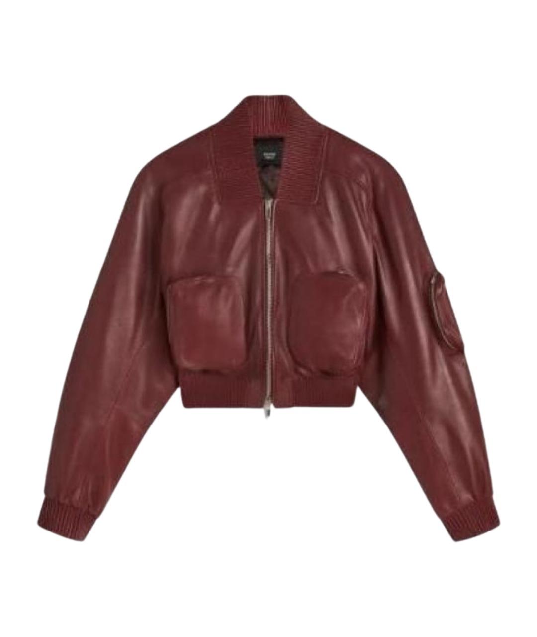 PHOEBE PHILO Красная кожаная куртка, фото 1