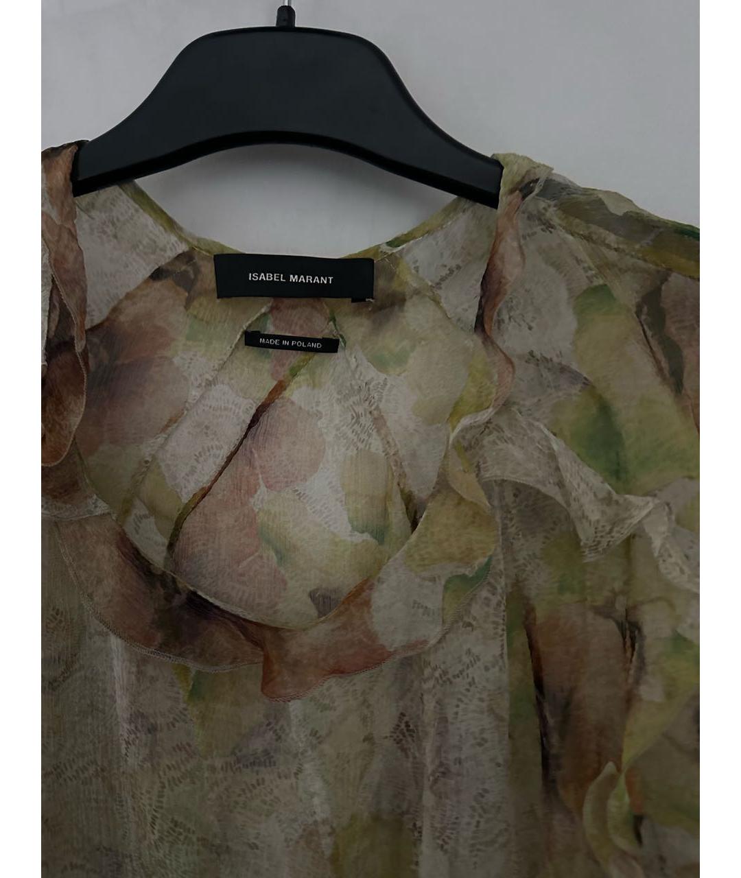ISABEL MARANT Мульти шелковая блузы, фото 3