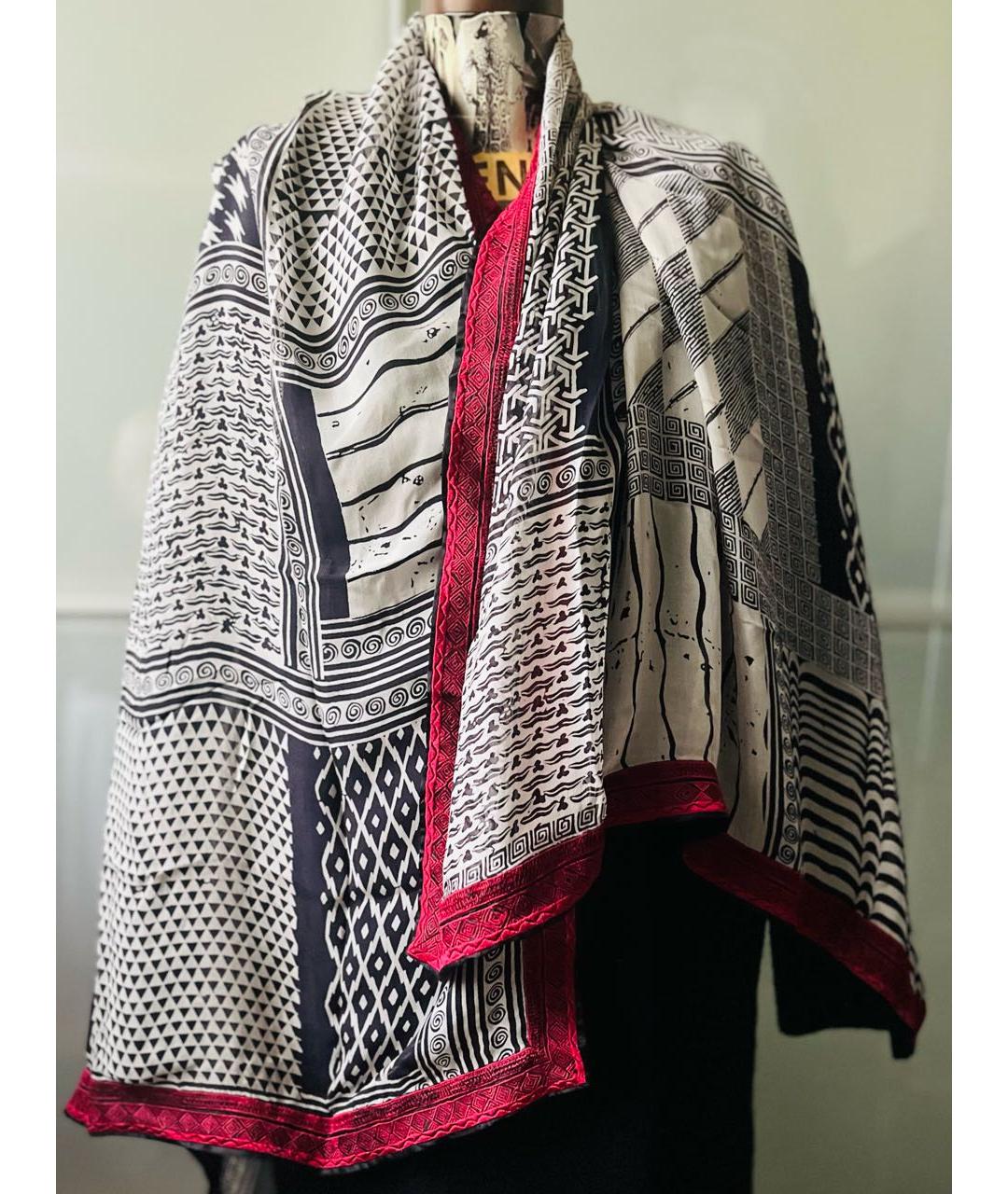 DRIES VAN NOTEN Шелковый шарф, фото 2
