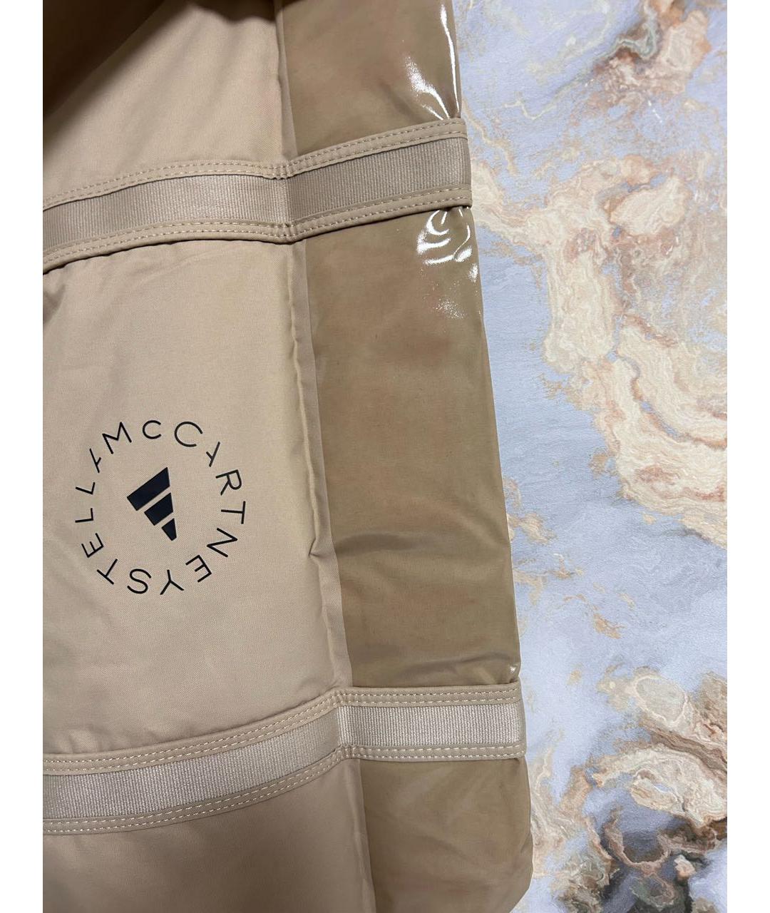 ADIDAS BY STELLA MCCARTNEY Бежевая тканевая дорожная/спортивная сумка, фото 6