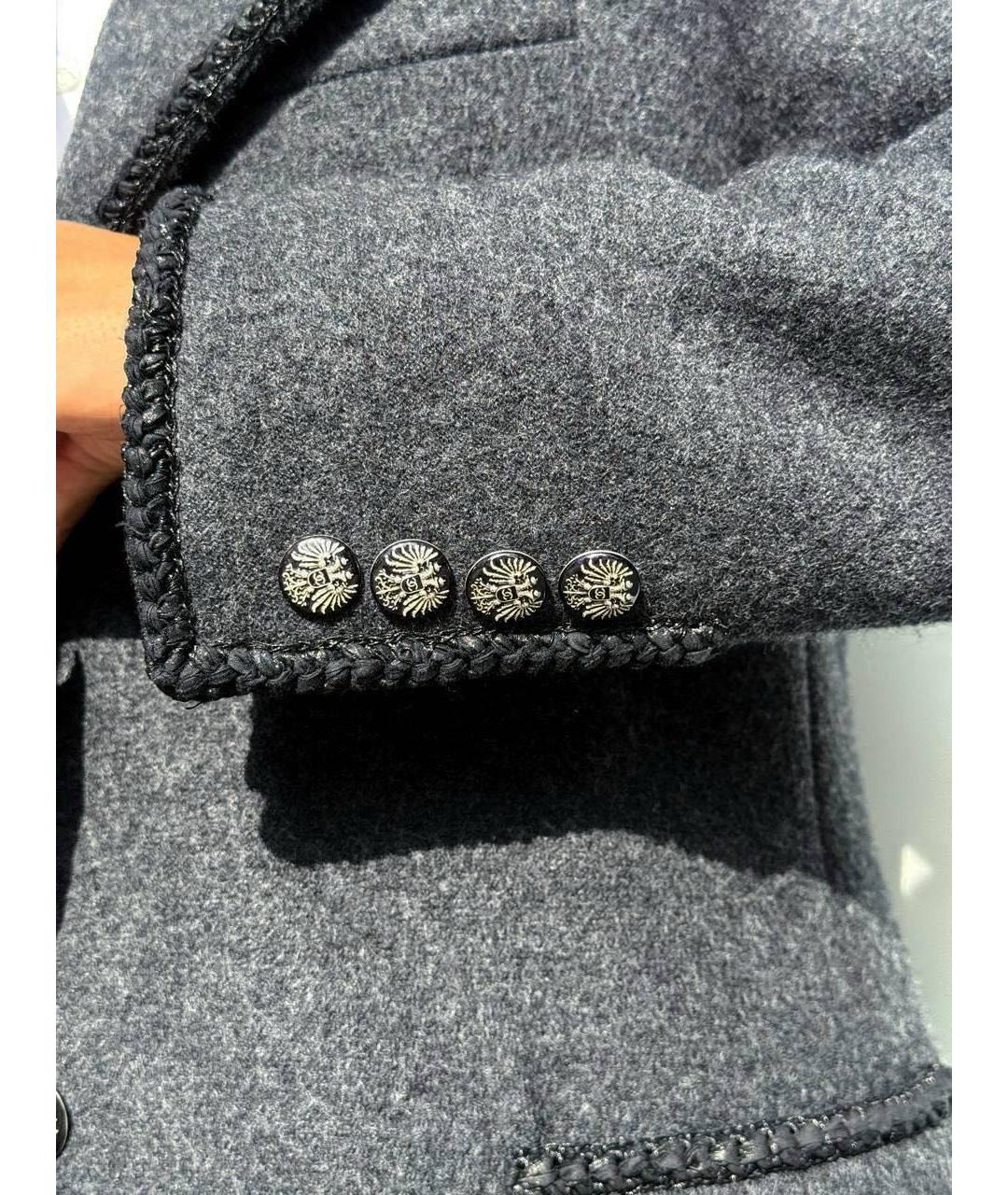 CHANEL Шерстяное пальто, фото 4