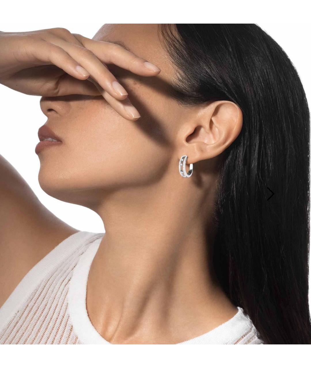 MESSIKA Серебряные серьги из белого золота, фото 4