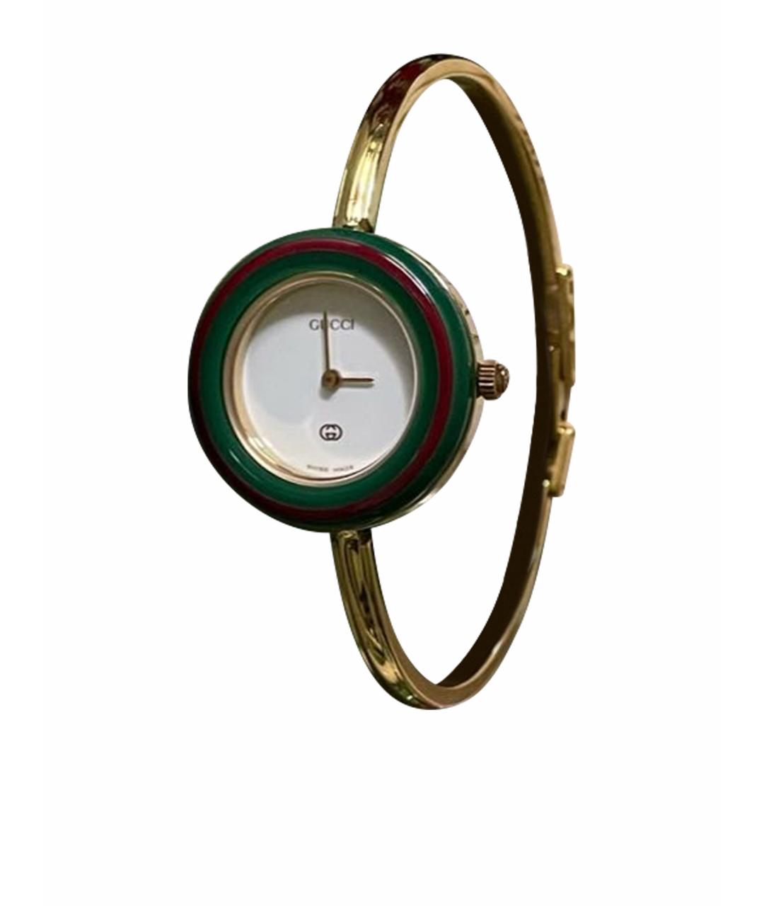 GUCCI Золотые часы из золота и стали, фото 1