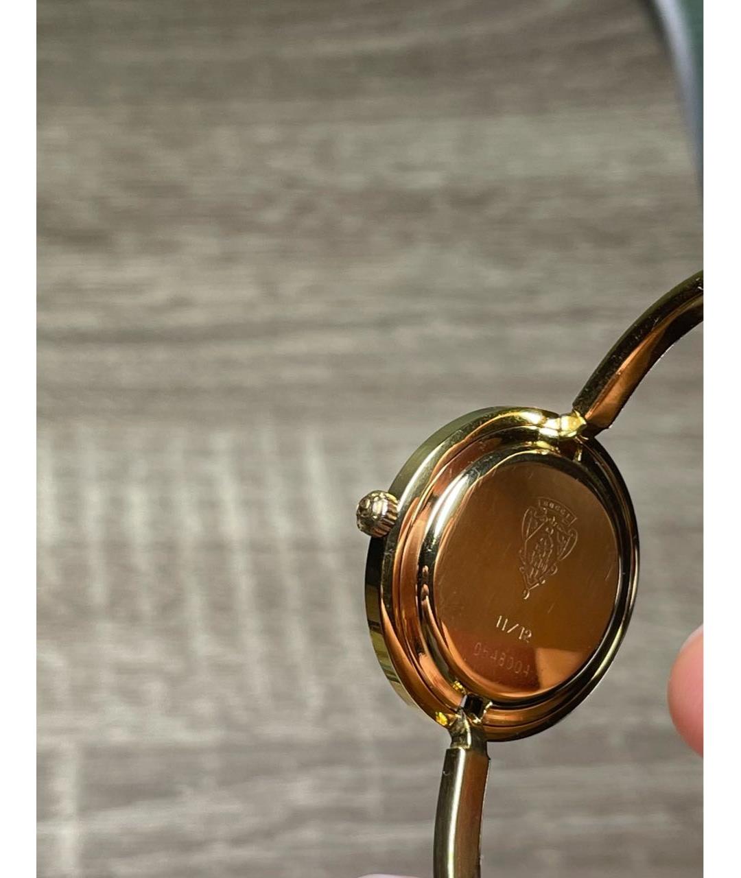 GUCCI Золотые часы из золота и стали, фото 7