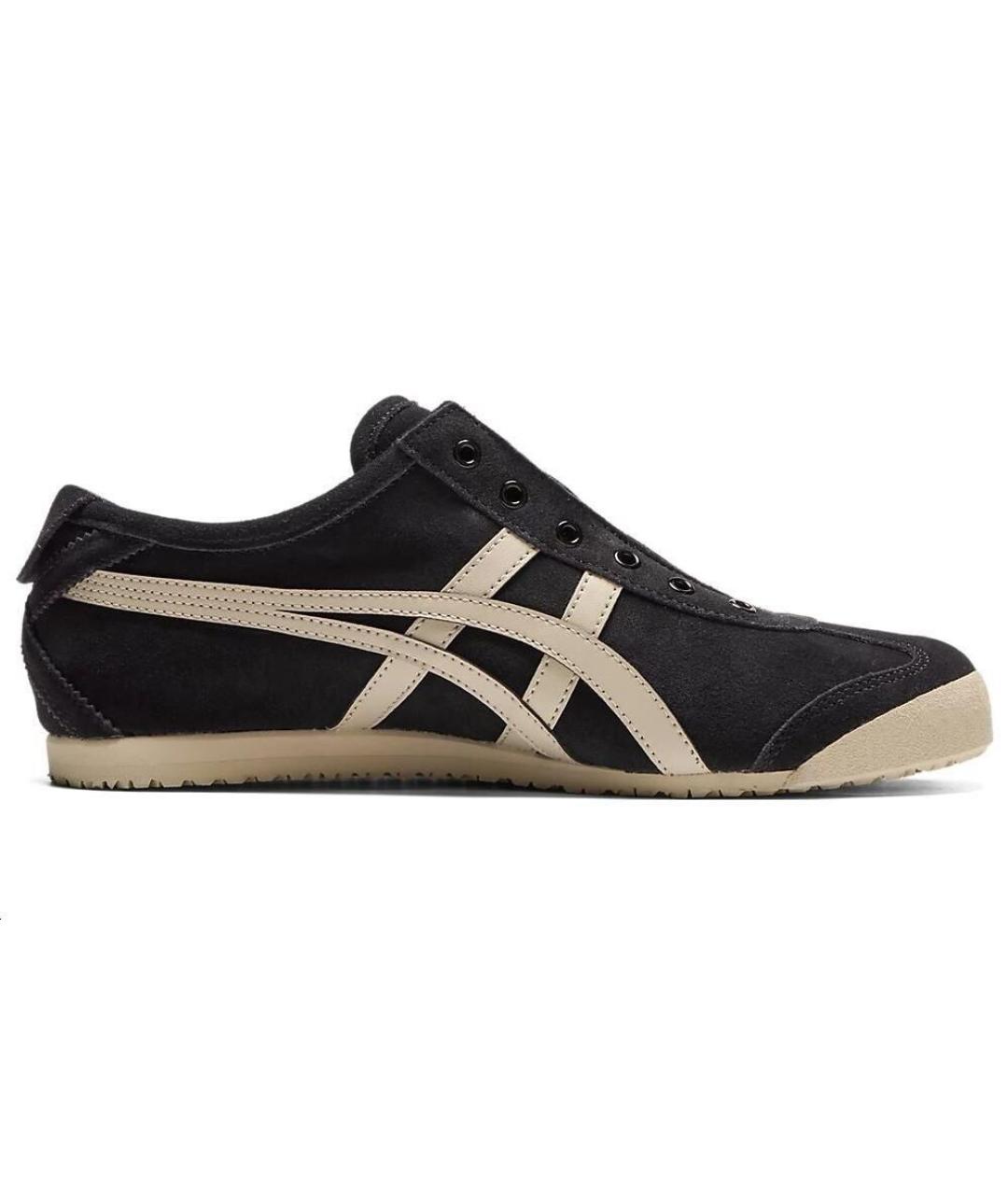 ONITSUKA TIGER Черные замшевые кеды, фото 1