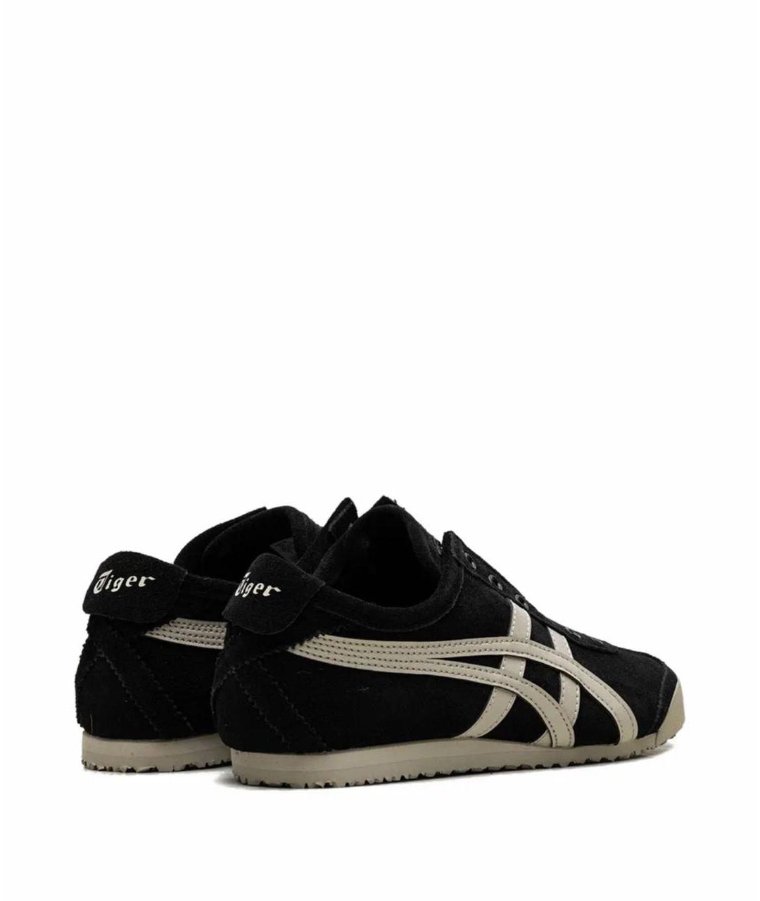 ONITSUKA TIGER Черные замшевые кеды, фото 5