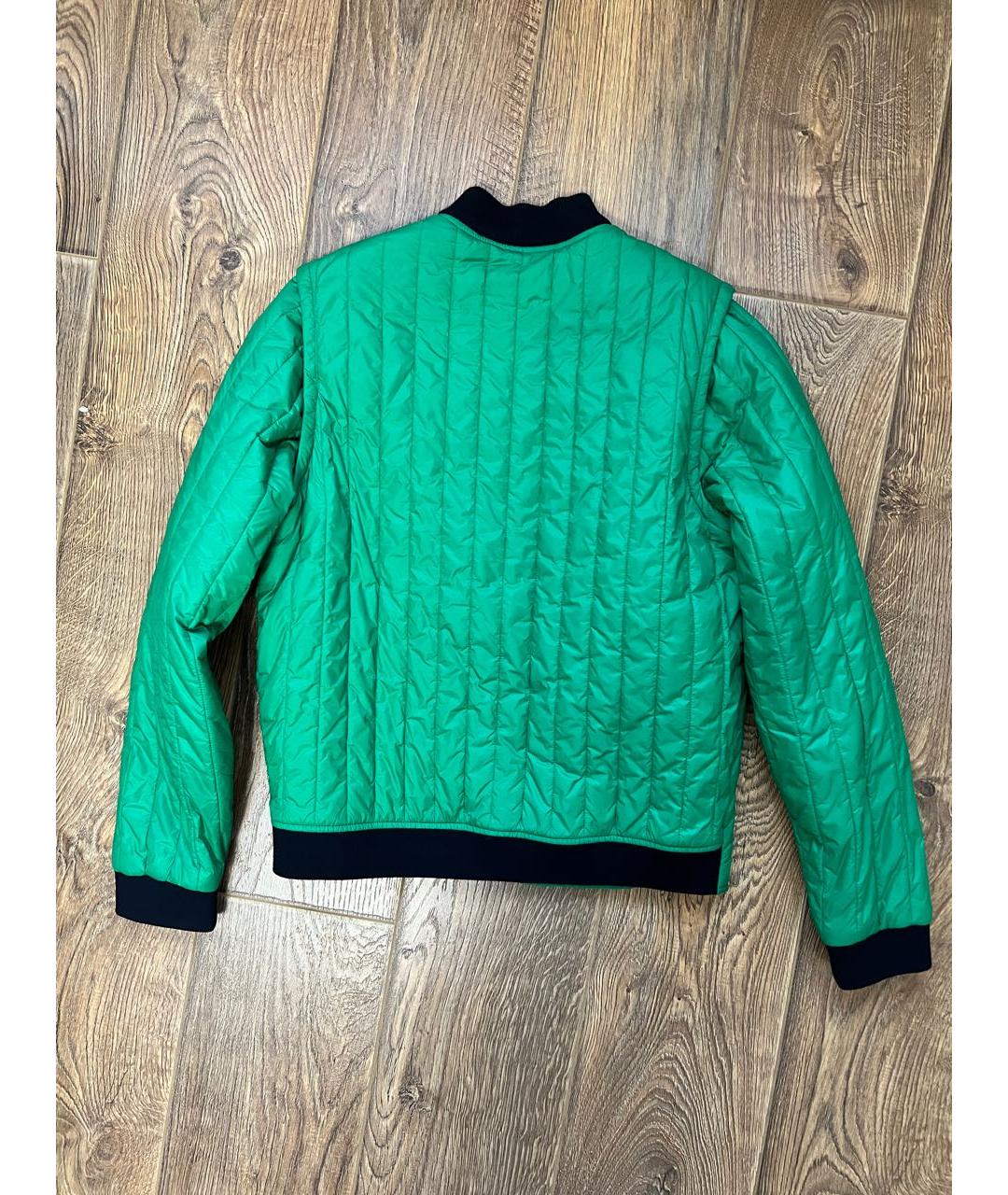 POLO RALPH LAUREN Зеленая синтетическая куртка, фото 2