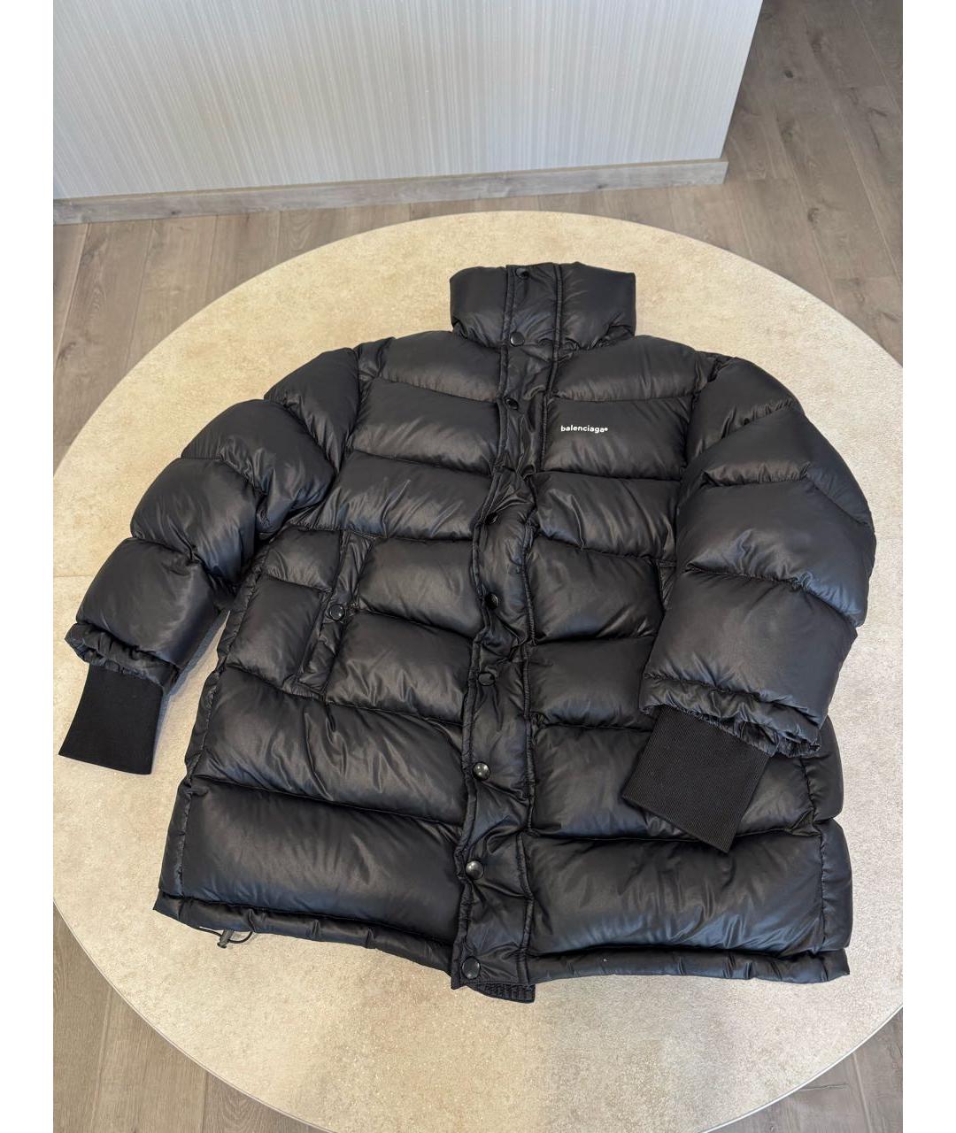 BALENCIAGA Черный пуховик, фото 9