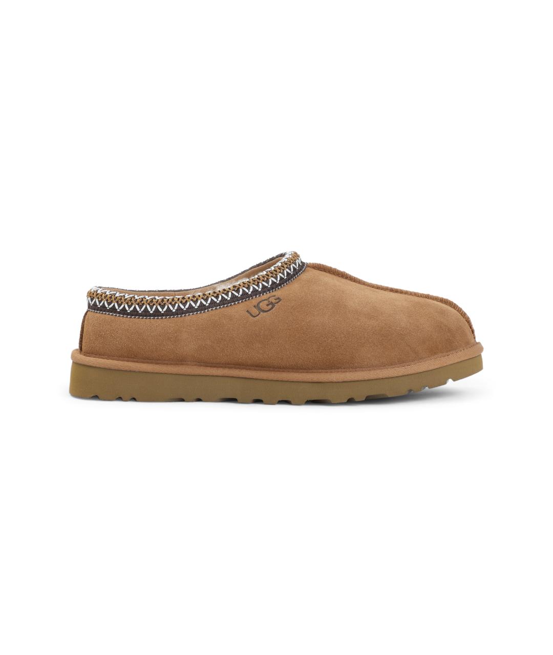 UGG AUSTRALIA Коричневые кожаные низкие ботинки, фото 1