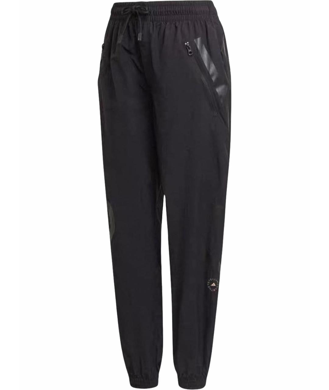 ADIDAS BY STELLA MCCARTNEY Черные прямые брюки, фото 1