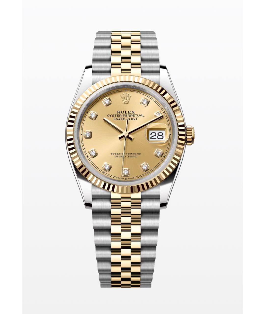 ROLEX Часы из желтого золота, фото 7