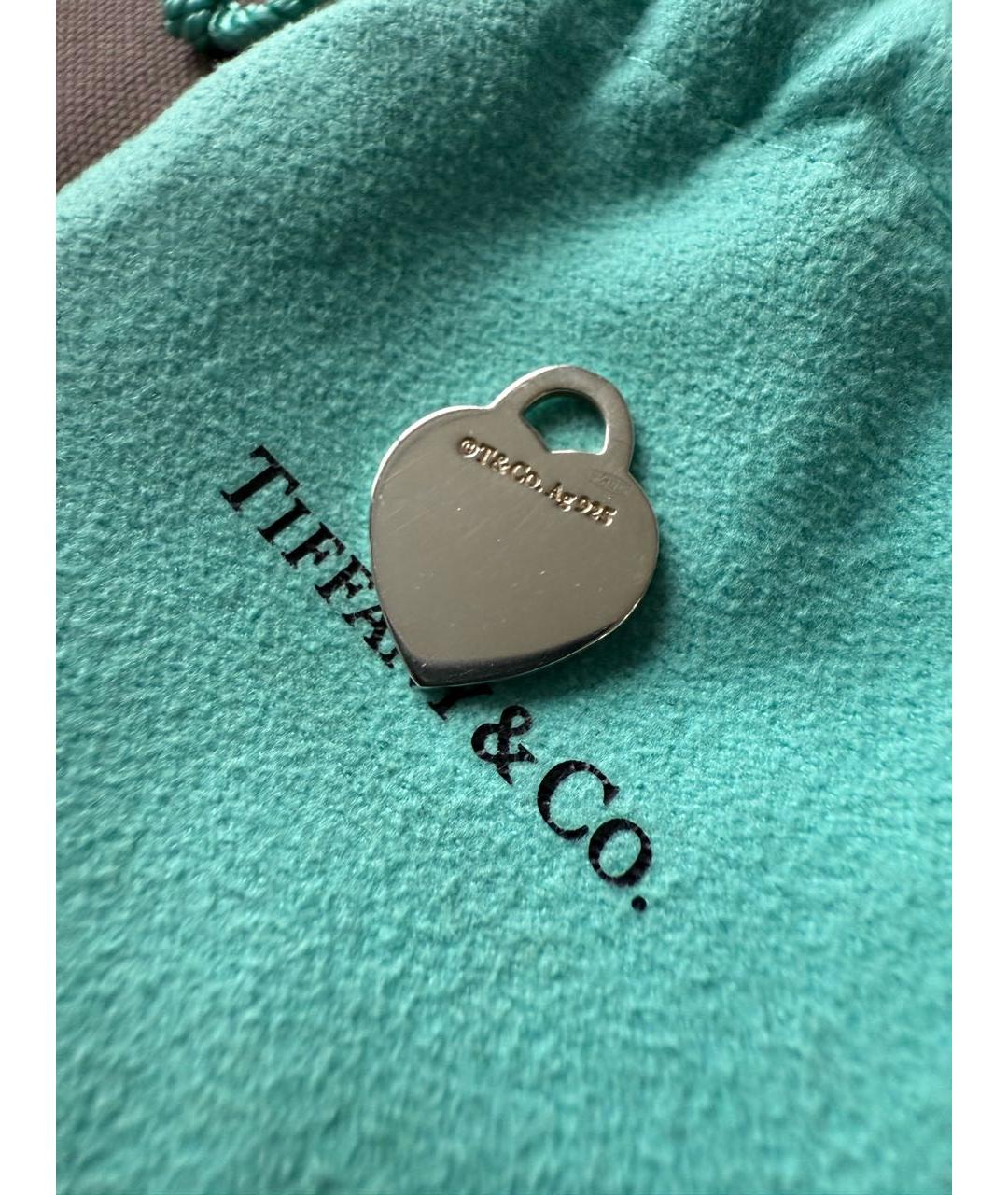 TIFFANY&CO Серебряная серебряная подвеска, фото 5