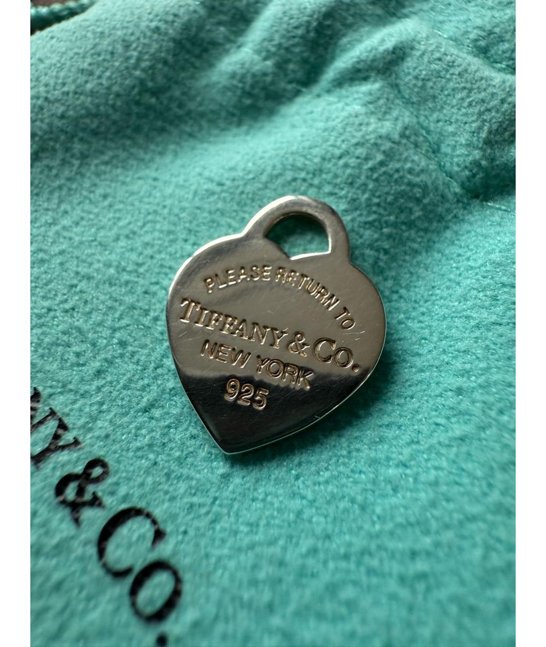 TIFFANY&CO Серебряная серебряная подвеска, фото 6