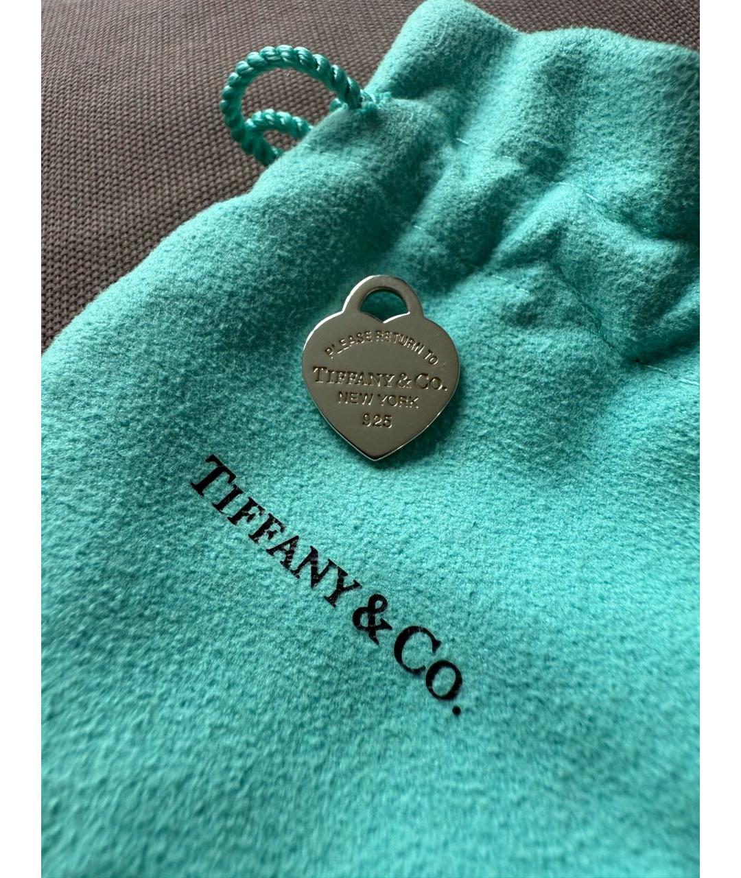 TIFFANY&CO Серебряная серебряная подвеска, фото 4