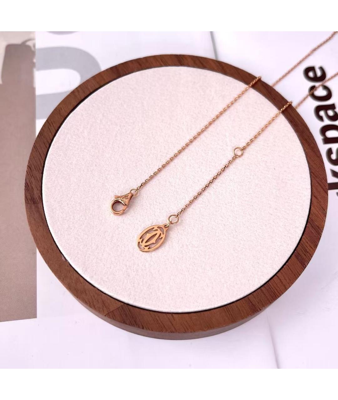 CARTIER Золотое колье из розового золота, фото 3