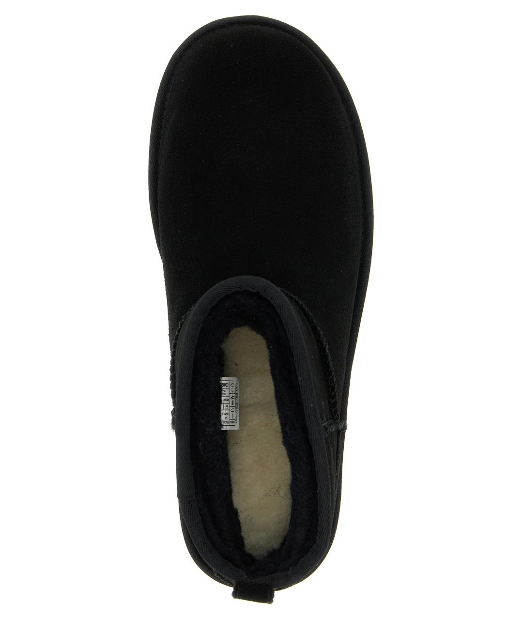 UGG AUSTRALIA Черные замшевые ботинки, фото 3