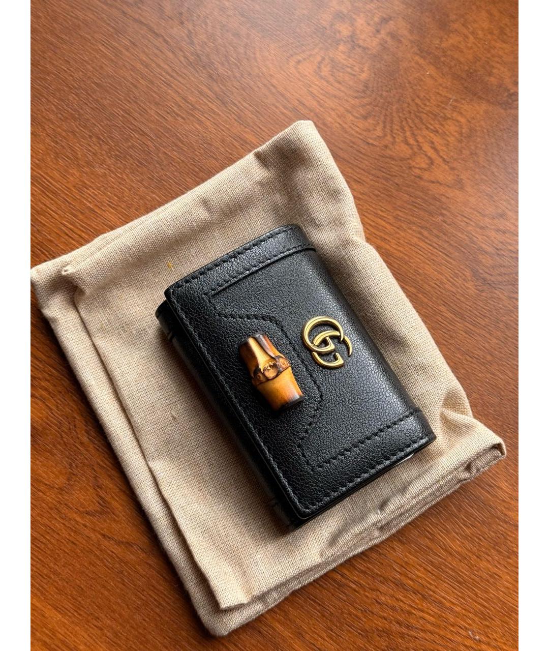 GUCCI Черная ключница, фото 2