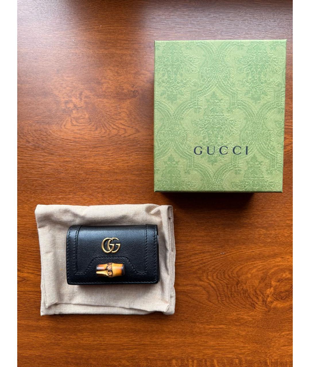 GUCCI Черная ключница, фото 6