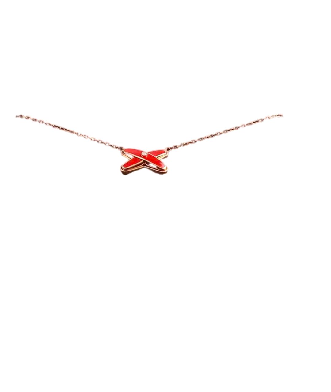 CHAUMET Золотое колье из розового золота, фото 1
