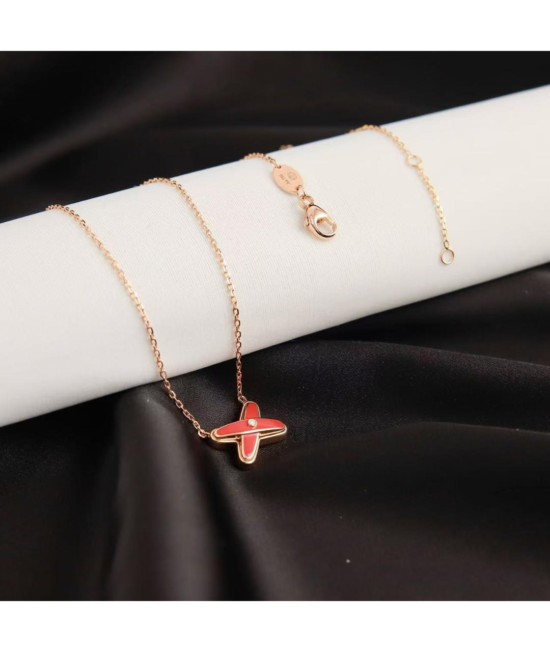 CHAUMET Золотое колье из розового золота, фото 6