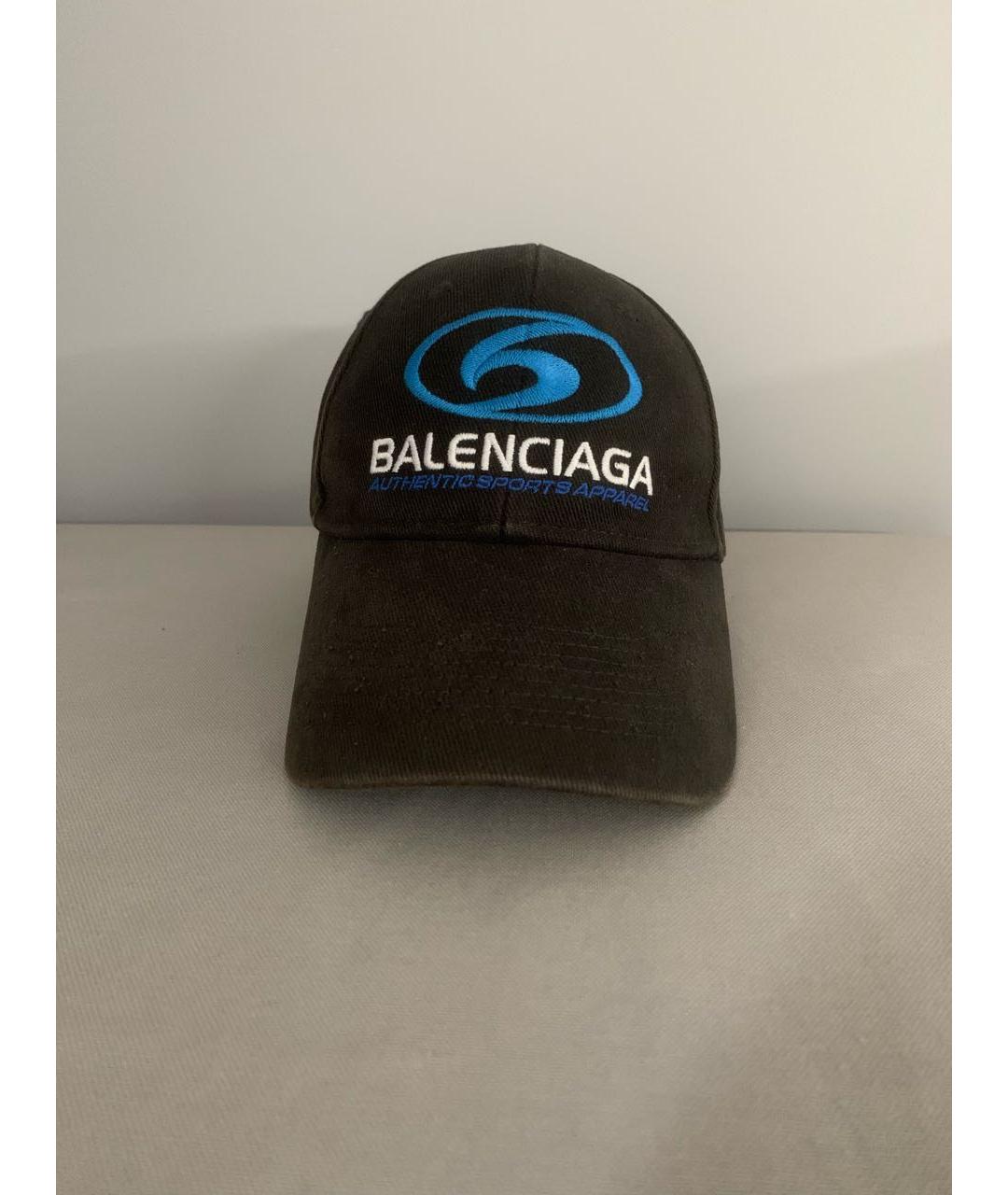 BALENCIAGA Черная хлопковая кепка/бейсболка, фото 8