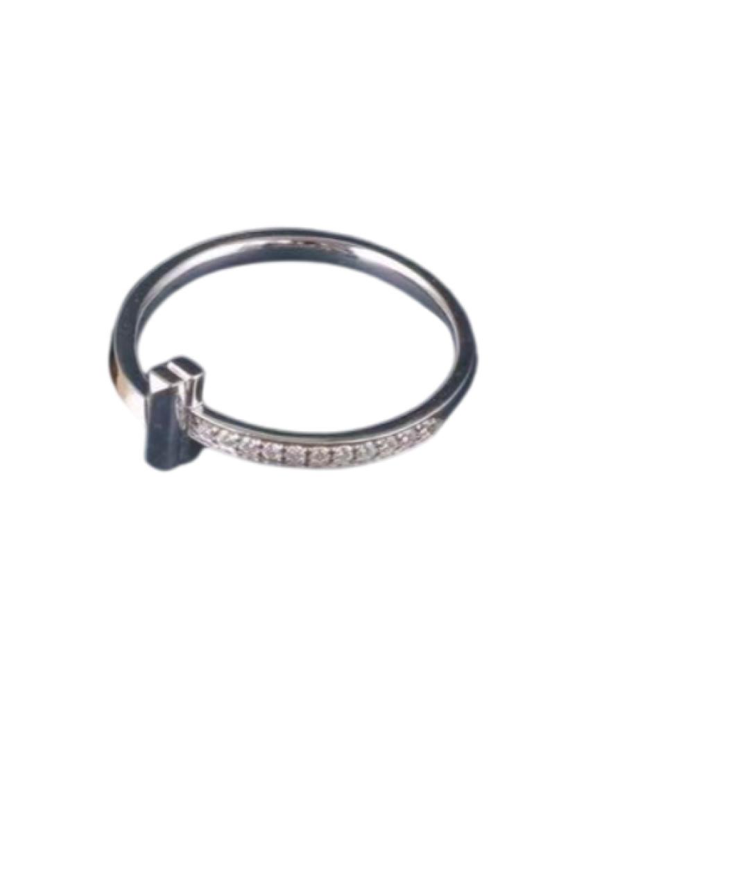 TIFFANY&CO Серебряное кольцо из белого золота, фото 1