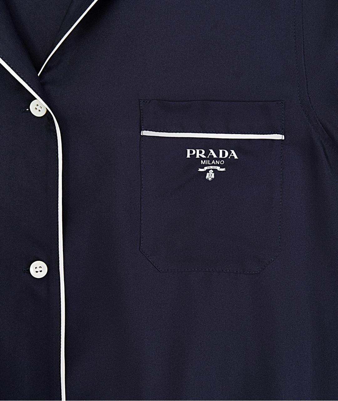 PRADA Синий халаты, фото 4