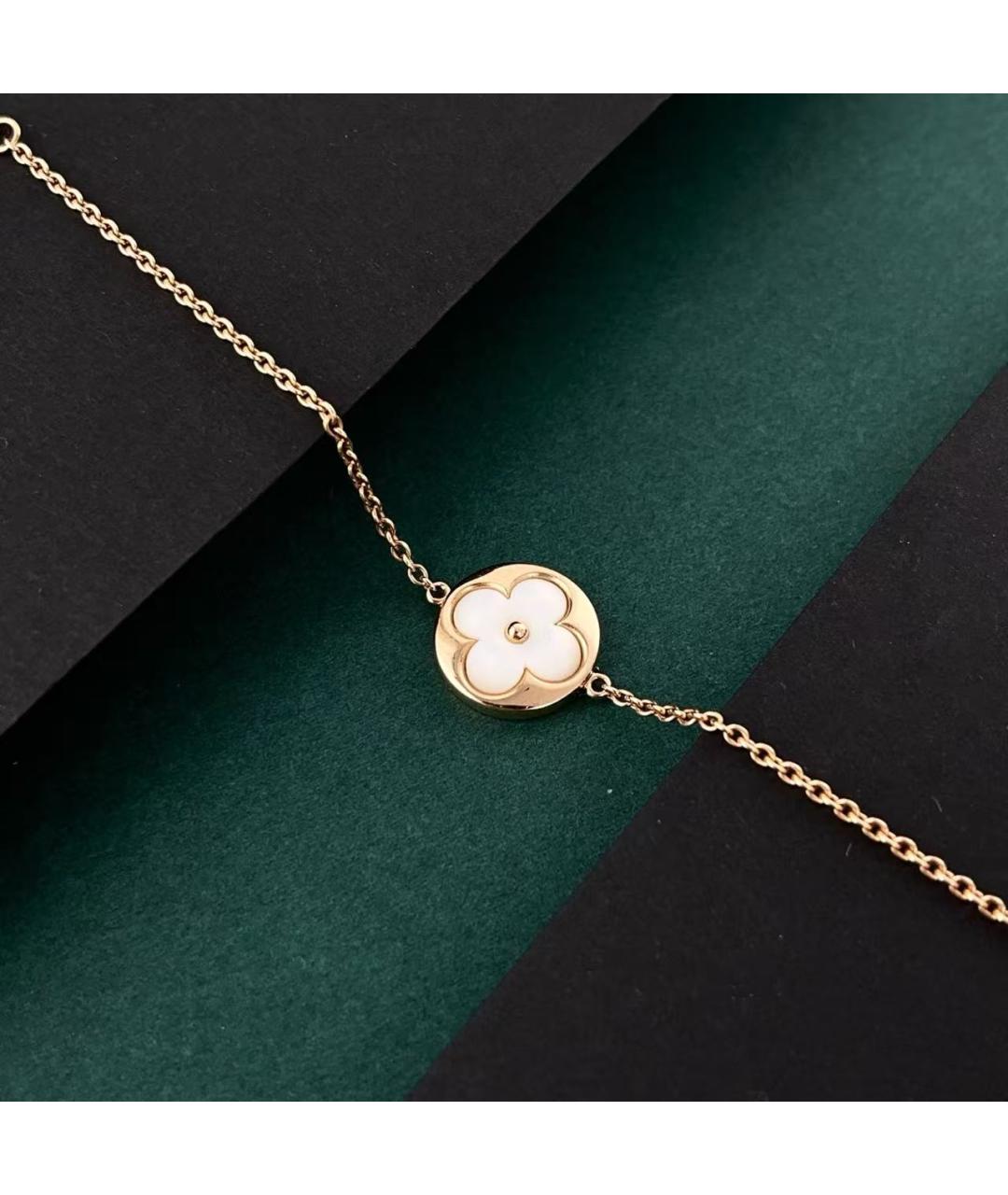 LOUIS VUITTON Золотые запонки из розового золота, фото 4