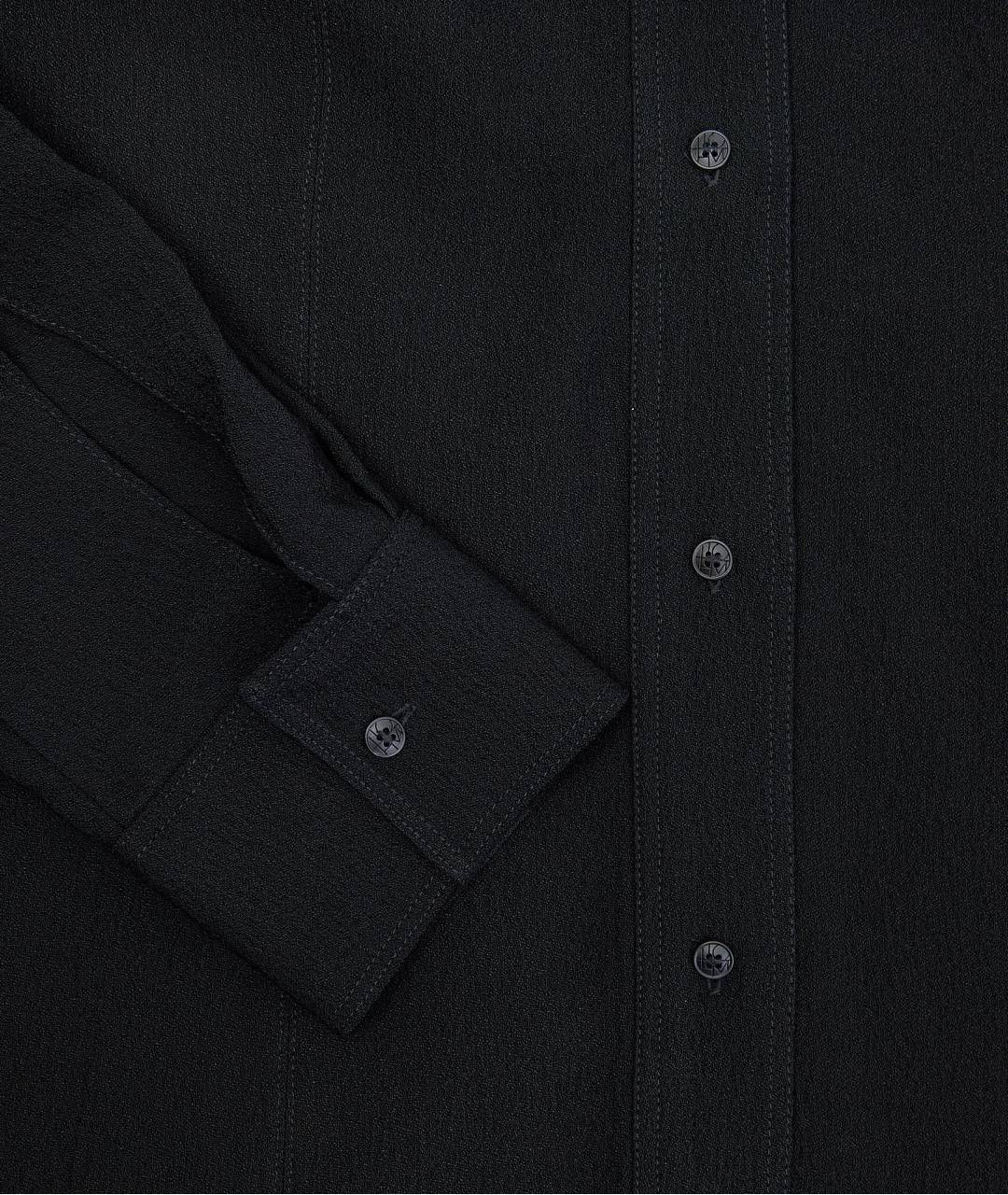 TOTEME Черное вискозное повседневное платье, фото 4