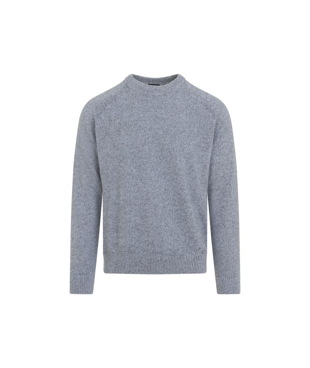 ZEGNA Голубой кашемировый джемпер / свитер, фото 2