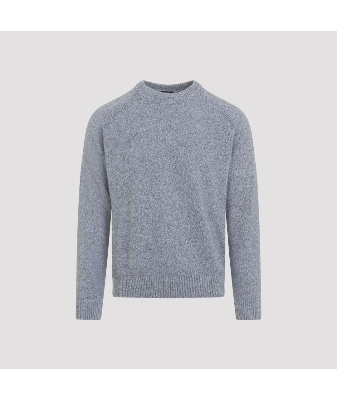 ZEGNA Голубой кашемировый джемпер / свитер, фото 6