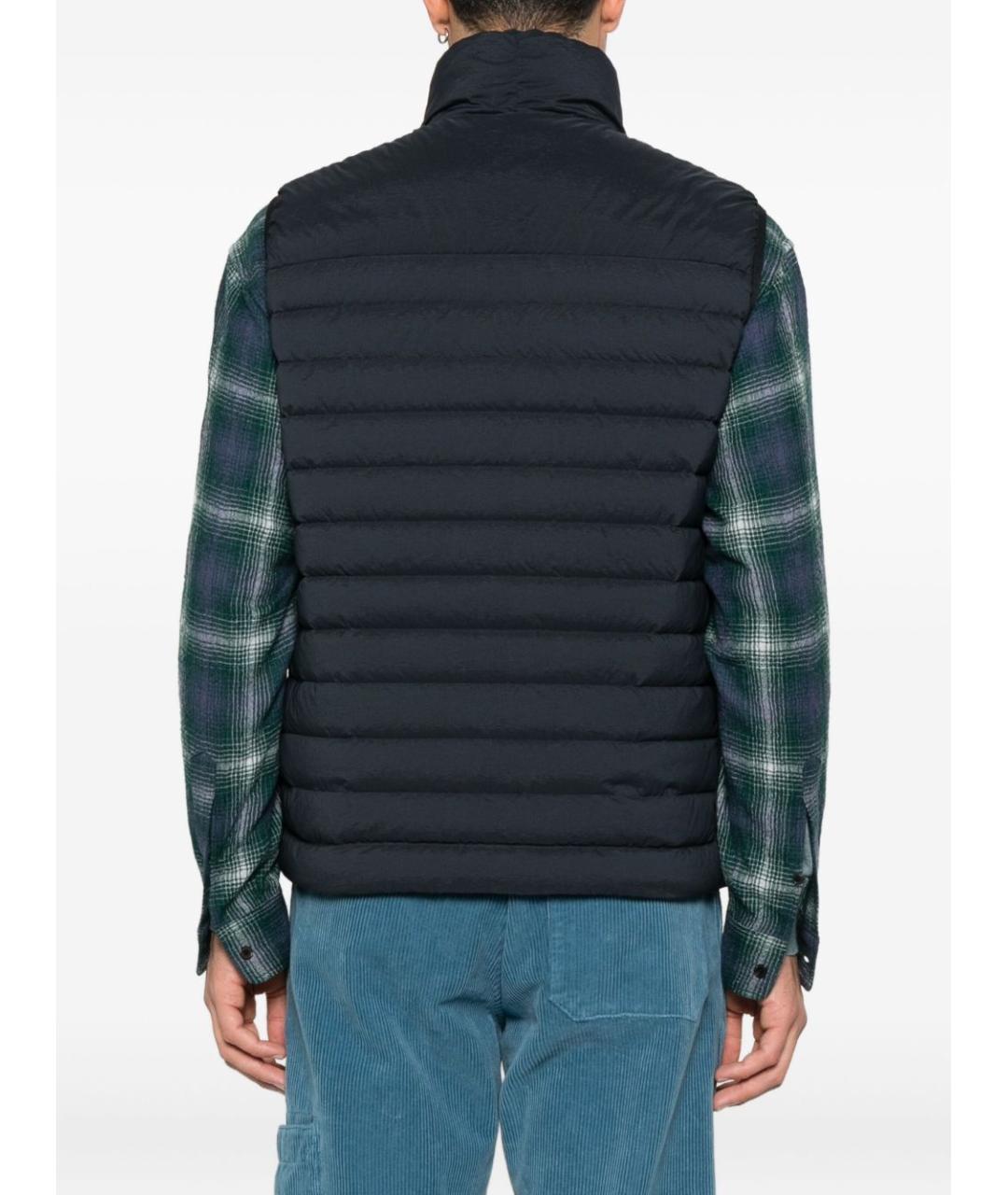 STONE ISLAND Синий полиамидовый жилет, фото 3