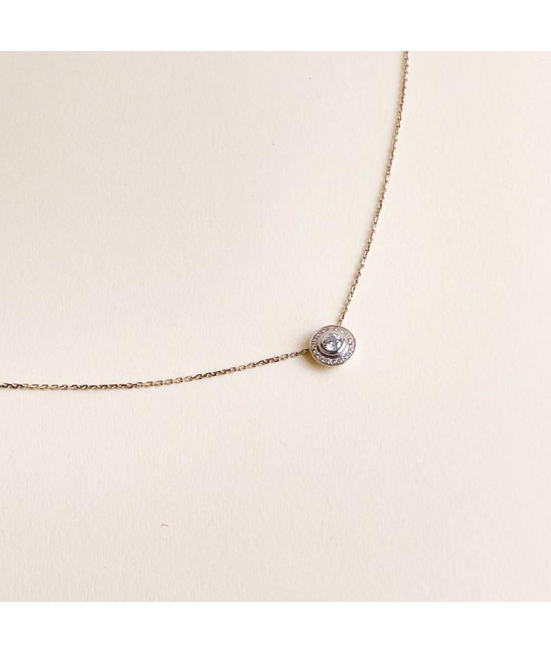 CARTIER Серебряное колье из белого золота, фото 2