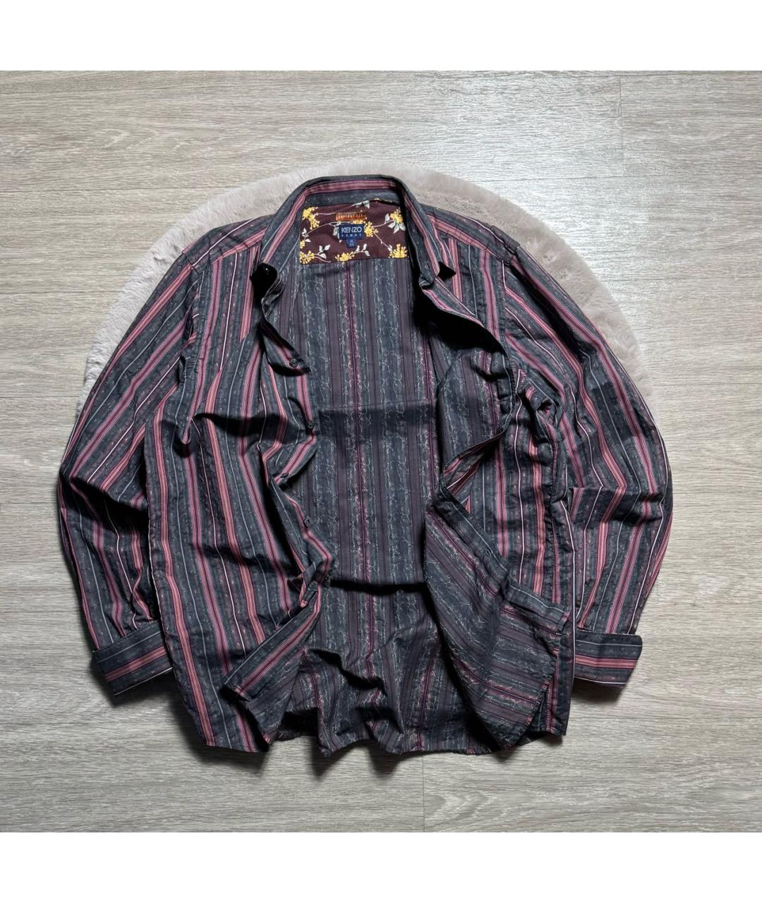 KENZO Хлопковая классическая рубашка, фото 3