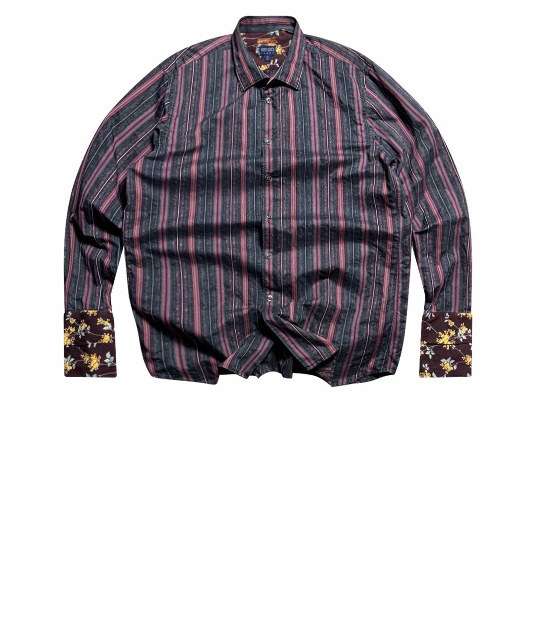 KENZO Хлопковая классическая рубашка, фото 1