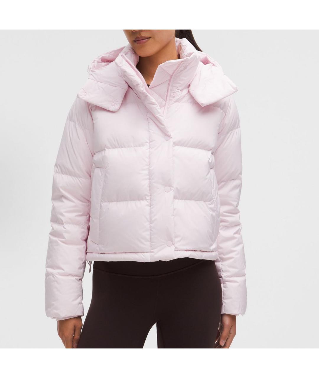 Lululemon Розовый пуховик, фото 2