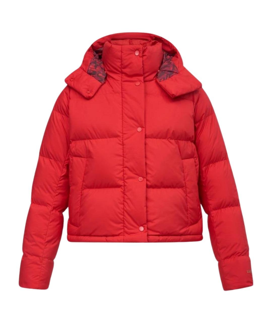 Lululemon Красный пуховик, фото 1