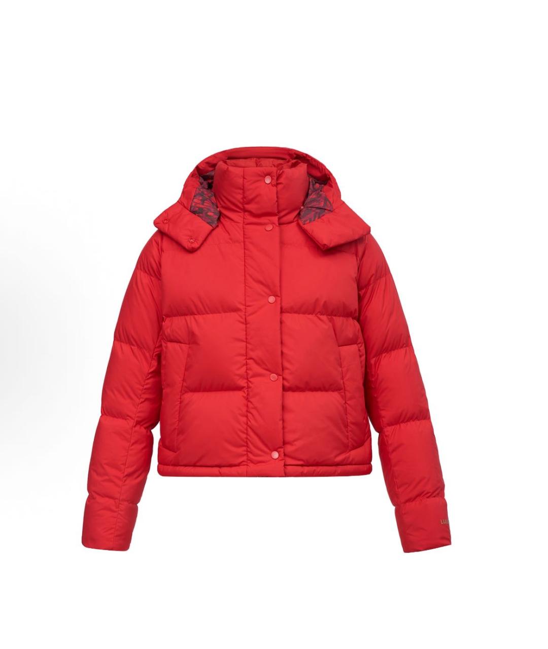 Lululemon Красный пуховик, фото 7