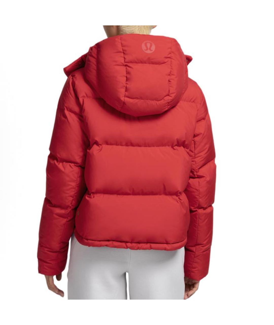 Lululemon Красный пуховик, фото 5