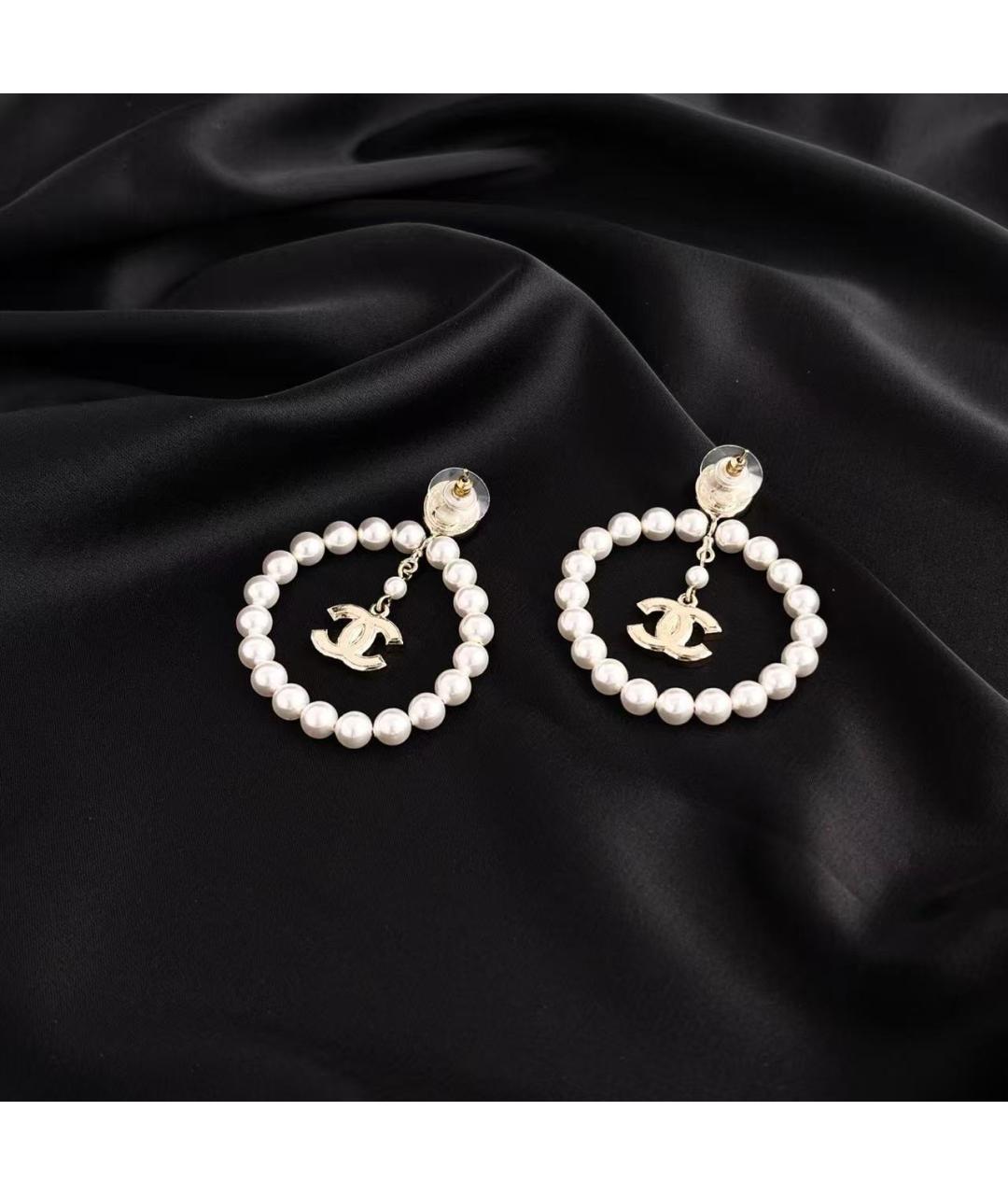 CHANEL Жемчужные серьги, фото 3