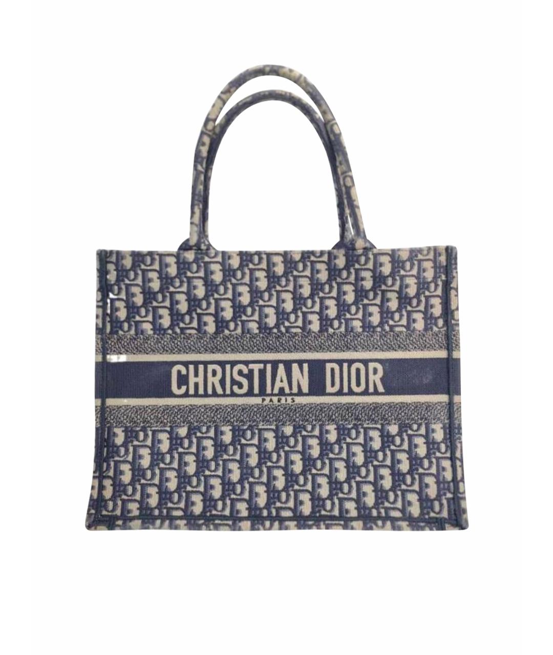 CHRISTIAN DIOR Синяя сумка через плечо, фото 1